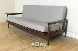 Vintage Retro Guy Rogers Manhattan Afromosia MID Century Sofa Bed Daybed