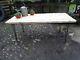 Vintage Retro Hairpin Leg Industrial Rustic Reclaimed Dining/kitchen Table
