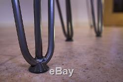 Vintage Retro Hairpin Leg Industrial Rustic Reclaimed Dining/Kitchen Table