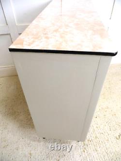 Vintage Retro Kitchen Cabinet Sideboard Display cabinet Formica 1950s