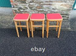 Vintage Retro Kitchen Stools