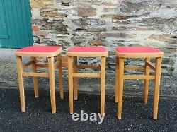 Vintage Retro Kitchen Stools