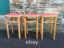 Vintage Retro Kitchen Stools