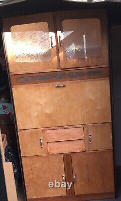 Vintage Retro Kitchenette Kitchen Cabinet Larder Pantry Buffet 1950s-60s