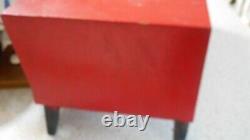 Vintage Retro Krestline Kitchen Cabinet Box Canister Set AS IS Drawers Tin DHB