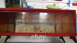 Vintage Retro Krestline Kitchen Cabinet Box Canister Set AS IS Drawers Tin DHB