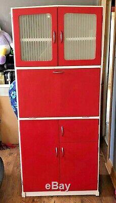 Vintage Retro Larder 1950s Kitchen Cabinet Cupboard Kitchenette