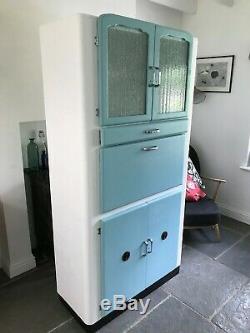 Vintage Retro Larder Fully Refurbished1950s Kitchen Cabinet Cupboard Kitchenette