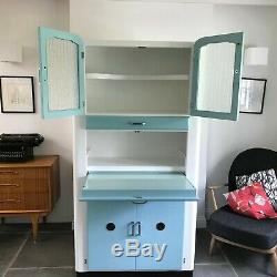 Vintage Retro Larder Fully Refurbished1950s Kitchen Cabinet Cupboard Kitchenette