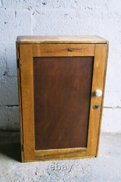 Vintage Retro MID Century Versatile Beech Cupboard Kitchen Bathroom