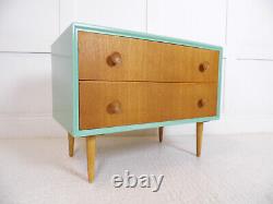 Vintage Retro Meredew Furniture Chest of Drawers TV Stand Storage Painted 60s