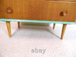 Vintage Retro Meredew Furniture Chest of Drawers TV Stand Storage Painted 60s