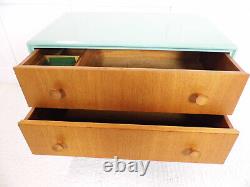 Vintage Retro Meredew Furniture Chest of Drawers TV Stand Storage Painted 60s