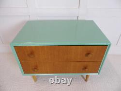 Vintage Retro Meredew Furniture Chest of Drawers TV Stand Storage Painted 60s