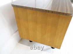 Vintage Retro Meredew Furniture Petite Sideboard TV Stand Storage Formica 1960s