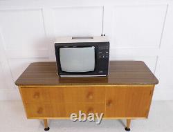 Vintage Retro Meredew Furniture Petite Sideboard TV Stand Storage Formica 1960s
