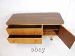 Vintage Retro Meredew Furniture Petite Sideboard TV Stand Storage Formica 1960s