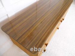Vintage Retro Meredew Furniture Petite Sideboard TV Stand Storage Formica 1960s