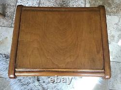 Vintage Retro Mid Century Beech Danish Kitchen Stool Dressing Table Bedside Tabl