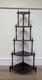 Vintage Retro Mid Century Wooden Whatnot 5 Tier Corner Plant / Shelf Stand Decor
