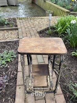 Vintage Retro Old School Stool Fold Up Kitchen Step Ladder Stand