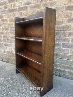 Vintage Retro Quality War Time Wooden Wall Shelving Display Shelf Bookcase
