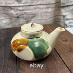 Vintage Retro Soy Sauce Dispenser Ceramic Antique Kitchen Tool