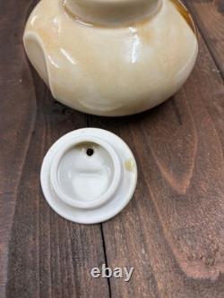 Vintage Retro Soy Sauce Dispenser Ceramic Antique Kitchen Tool
