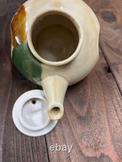 Vintage Retro Soy Sauce Dispenser Ceramic Antique Kitchen Tool
