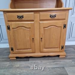 Vintage Retro Style Modern Welsh Dresser Country Farmhouse Wooden Sideboard