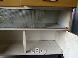 Vintage Retro Unique Kitchen Larder Free Standing Cupboard Cabinet Drawers