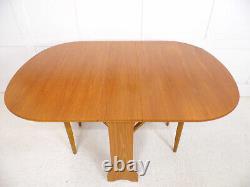 Vintage Retro danish style Teak drop leaf dining kitchen table Jentique design