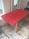 Vintage Retro Extending Kitchen Table 1960s Red