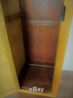 Vintage Retro mid century Old School Wardrobe Cupboard Kitchen Pantry hallrobe