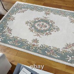 Vintage Royal Classic Traditional Oriental Dense Thick Wool Circle Round Rugs