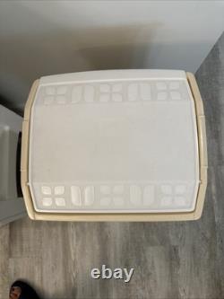 Vintage Rubbermaid Dixie Cup Trash Can 13 Gallon 2395 Retro Kitchen 1980s