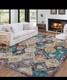 Vintage Rug Soft Washable Area Carpet For Kitchen/living Room