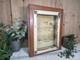 Vintage Rustic Indian Wooden Glazed Shop Display Bathroom Kitchen Wall Cabinet