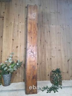 Vintage Rustic Indian Wooden Glazed Shop Display Bathroom Kitchen Wall Cabinet