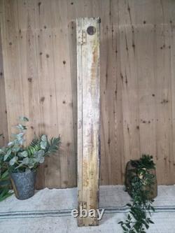 Vintage Rustic Indian Wooden Glazed Shop Display Bathroom Kitchen Wall Cabinet