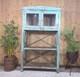 Vintage Rustic Indian Wooden Shelving Display Drinks Cabinet Kitchen Cupboard