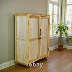 Vintage Rustic Kitchen Bathroom Cupboard Cabinet Storage