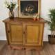 Vintage Rustic Pine Sliding Door Cupboard Kitchen Unit