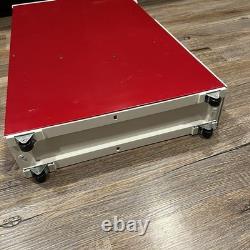 Vintage Samik Rice Dispenser 150g Korean Rice Box Red Retro Kitchen RARE 15x4x26