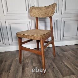 Vintage Set x4 Laitest Retro Dining Kitchen Chairs Mid Century Danish MCM