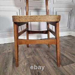 Vintage Set x4 Laitest Retro Dining Kitchen Chairs Mid Century Danish MCM