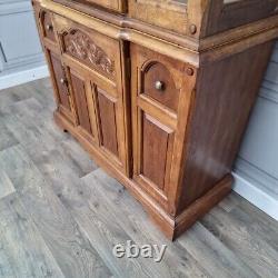 Vintage Solid Wood Antique Style Dresser Farmhouse Wall Display Unit Kitchen