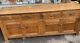 Vintage Solid Wood Sideboard Cabinet Dresser Oak Charm White Rose Old Ercol