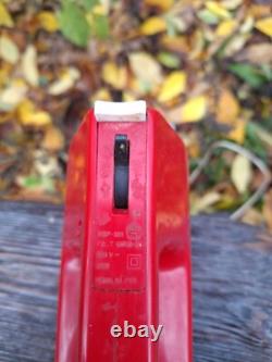 Vintage Soviet USSR Hand Mixer ROS (?) Red Retro Kitchen Decor Working