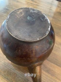 Vintage-Style Brass Kettle Retro Pot Kitchen Decor